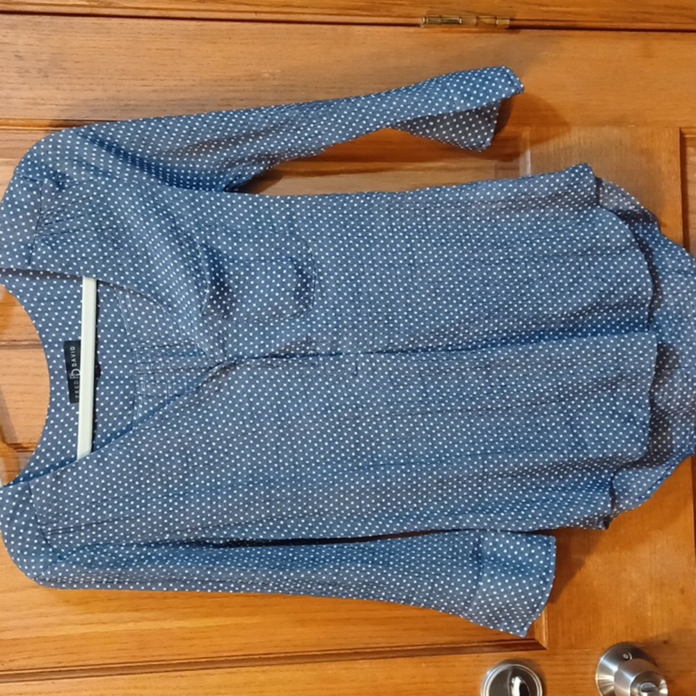 💥💥3/$15💥 Fred Davis Women's Small Blouse Polka Dot